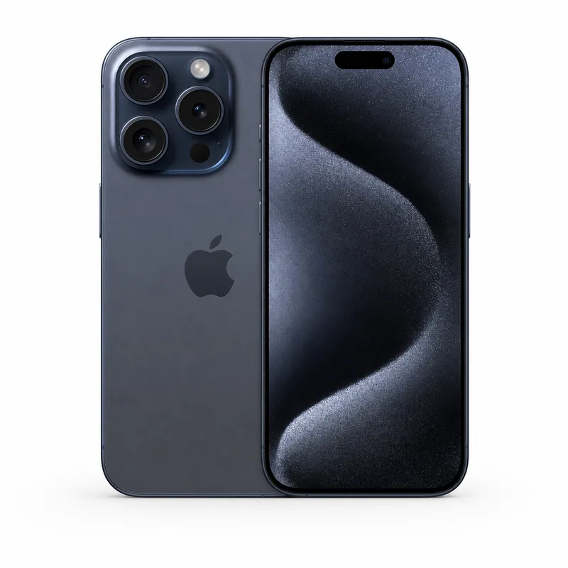 Apple iPhone 15 Pro 128 Go Titane bleu